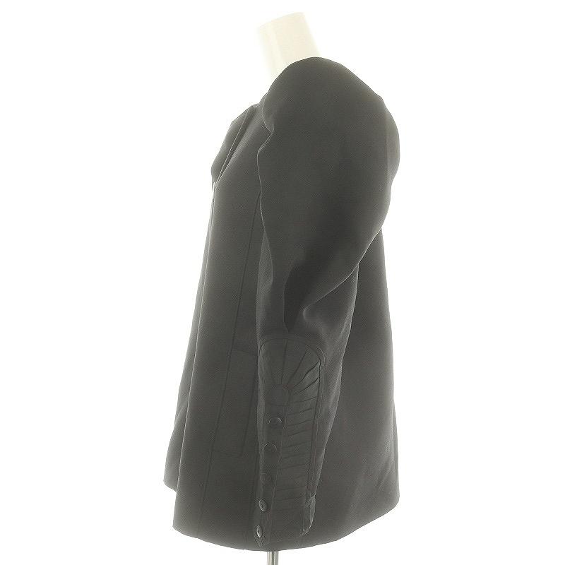 ラドロー LUDLOW 22AW Jean パフスリーブジャケット 長袖 1 S 黒  