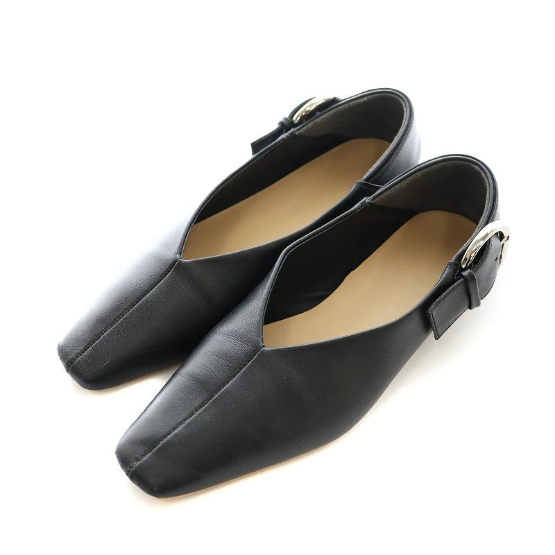 フレイアイディー FRAY I.D 24SS バックルフラットパンプス フレイアイディー FRAY I.D 24SS バックルフラットパンプス
