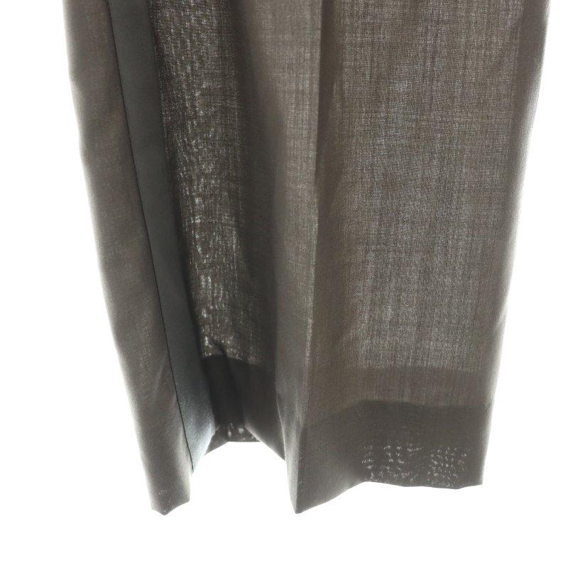 サカイ sacai 24SS Suiting Pants ワイドパンツ サイドライン ベルト