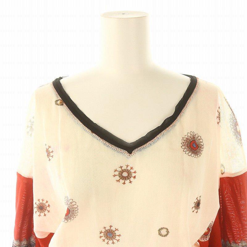 ヴィヴィアンタム VIVIENNE TAM パワーネット 切替 チュニック 