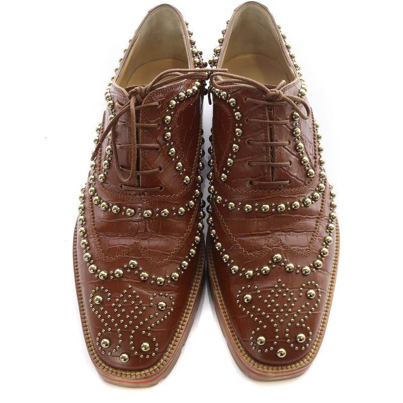Christian Louboutin クリスチャンルブタン louboutin スタッズ 型押し 