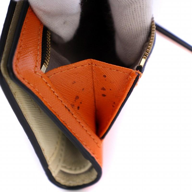 マークジェイコブス MARC JACOBS スナップショット 財布 二つ折り ミニ