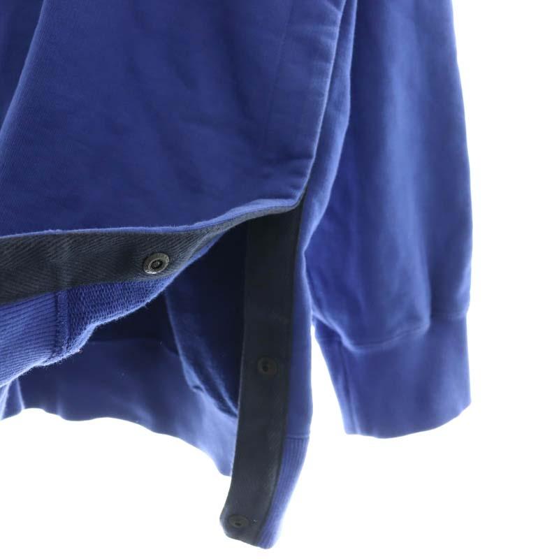 サカイ sacai 23AWクルーネックスウェットトップス トレーナー 長袖 プルオーバー 4 XL 青 ブルー /CX ■OS ■SH メンズ_3