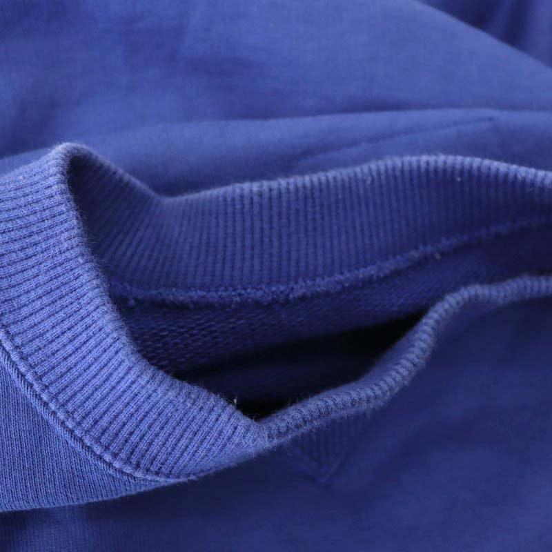 サカイ sacai 23AWクルーネックスウェットトップス トレーナー 長袖 プルオーバー 4 XL 青 ブルー /CX ■OS ■SH メンズ_5