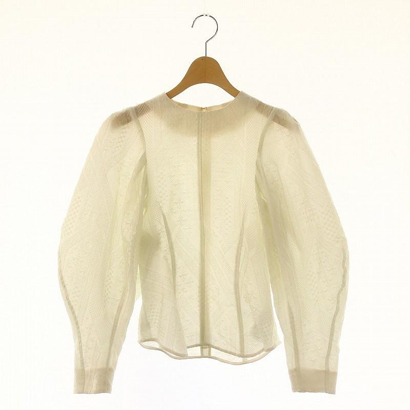 マメクロゴウチ Traditinal Patrern Jacquard Top トップス