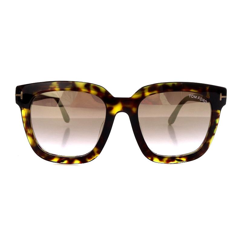 トムフォード TOM FORD Ssri サングラス べっ甲柄 53□20-145 茶 