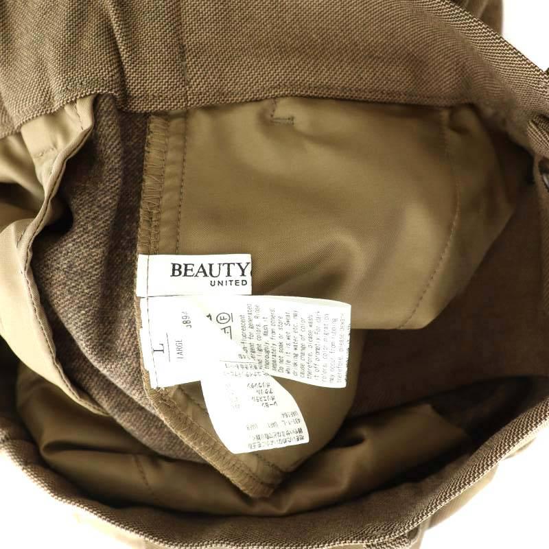 B&Y ユナイテッドアローズ 23AW 裏起毛バックゴムストレート