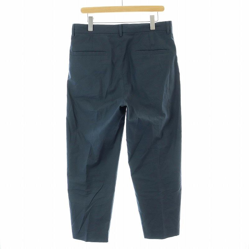 ATON・エイトン・GIZA OXFORD TAPERED PANTS・ブラック DSC_3269.jpg