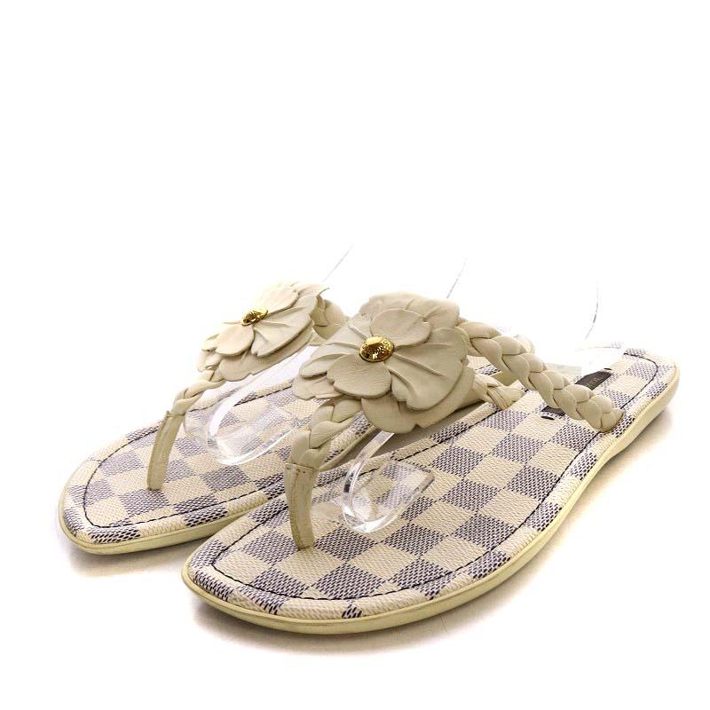 LOUIS VUITTON アズール柄 ミュール35.5