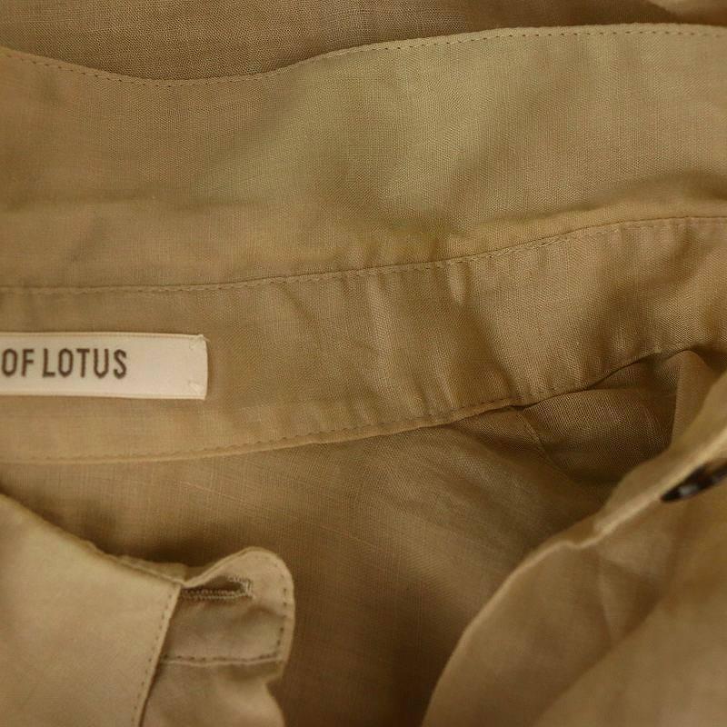 ハウスオブロータス HOUSE OF LOTUS ラミーシャツ ブラウス 長袖 