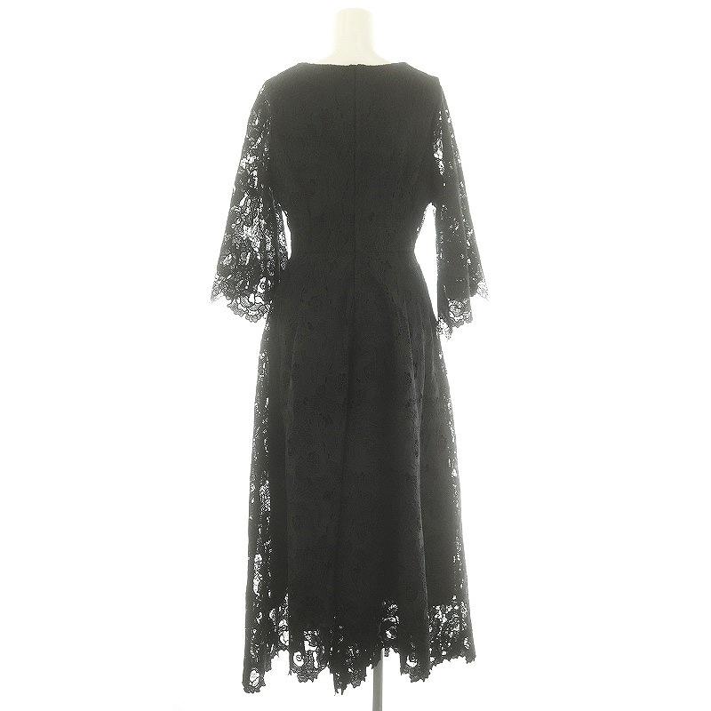 楽天市場】ジェンヌワンピースの通販 JENNE 23SS 総レース8分フレア袖