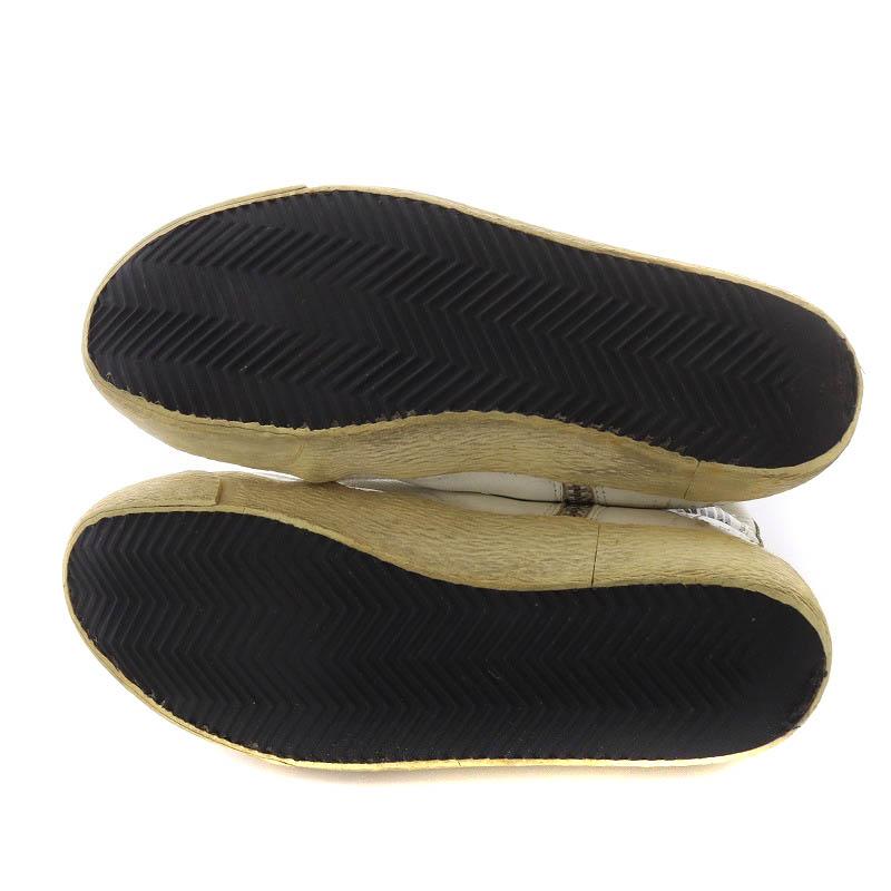 ゴールデングース GOLDEN GOOSE SUPERSTAR ダメージ加工 レザー 
