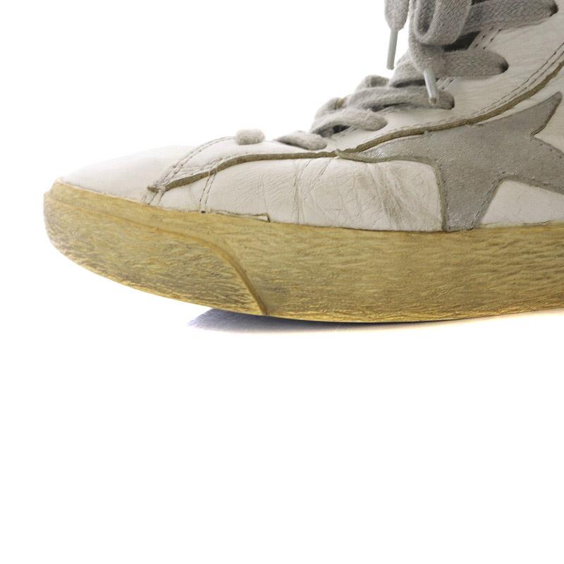 ゴールデングース GOLDEN GOOSE SUPERSTAR ダメージ加工 レザー  