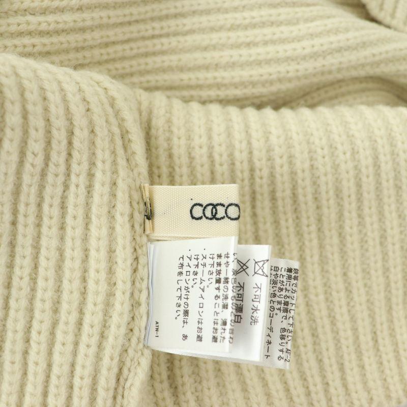 ココディール COCO DEAL 22AW ネックウォーマーSET畦ニット ココディール COCO DEAL 22AW ネックウォーマーSET畦ニット