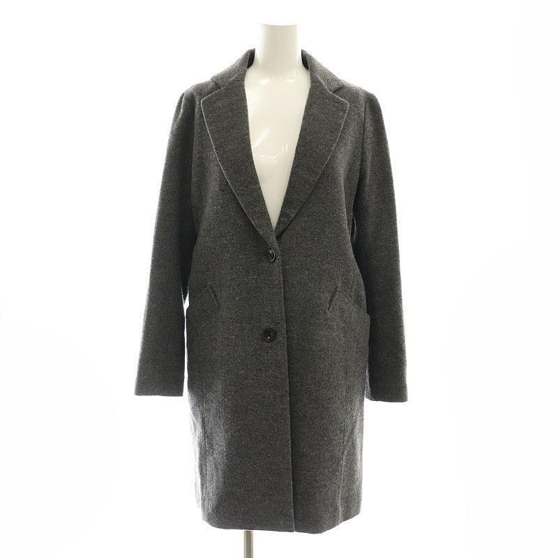 ノンブルアンペール NOMBRE IMPAIR ウール混 チェスターコート