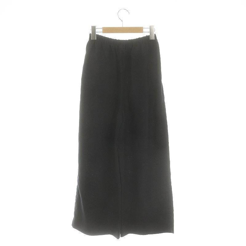 エンフォルド ENFOLD 24SS RELAX ELASTIC WIDE-TROUSERS パンツ ワイド 