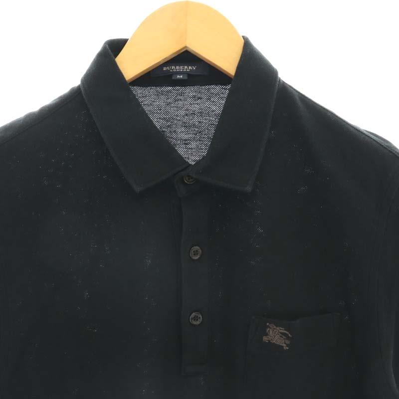 早割クーポン！ Mサイズ 長袖ポロシャツ LONDON BURBERRY タグ付