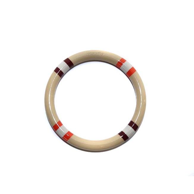 エルメス HERMES ブレスレット Hエキップ PM ラッカーウッド T1  