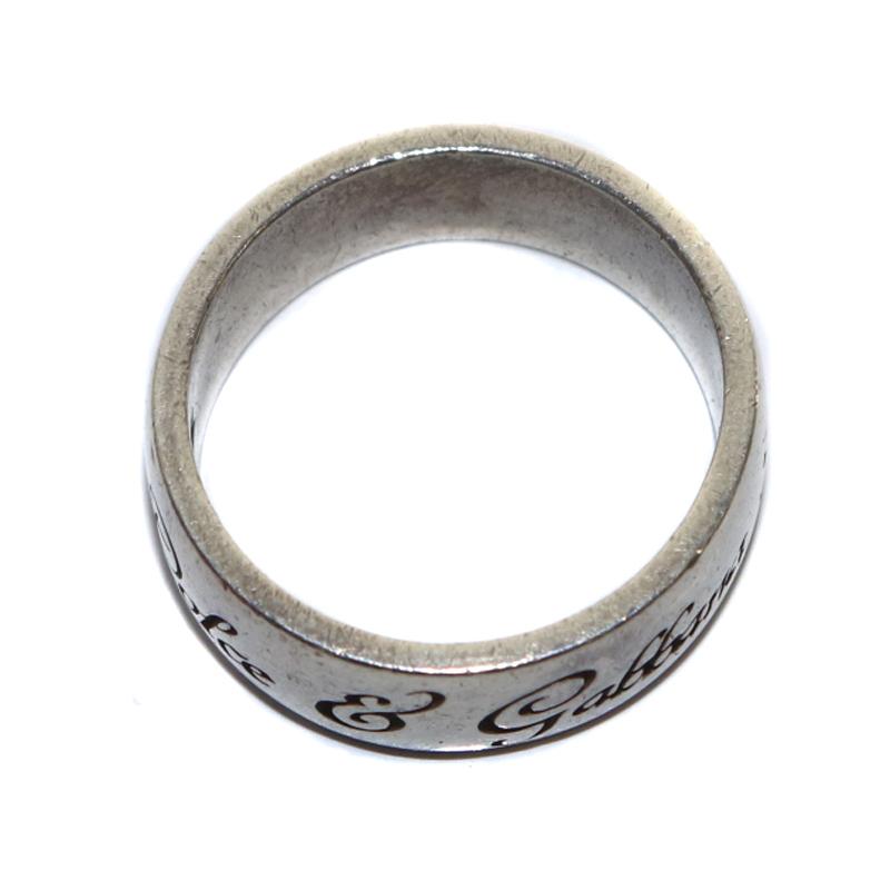 アンドドルチェ&ガッバーナ ドルガバ & DOLCE&GABBANA 指輪 ロゴ  