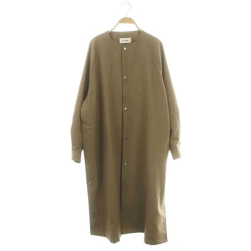未使用品 ザ リラクス タグ付き 24SS HIGH TWIST WOOL COLLARLESS 