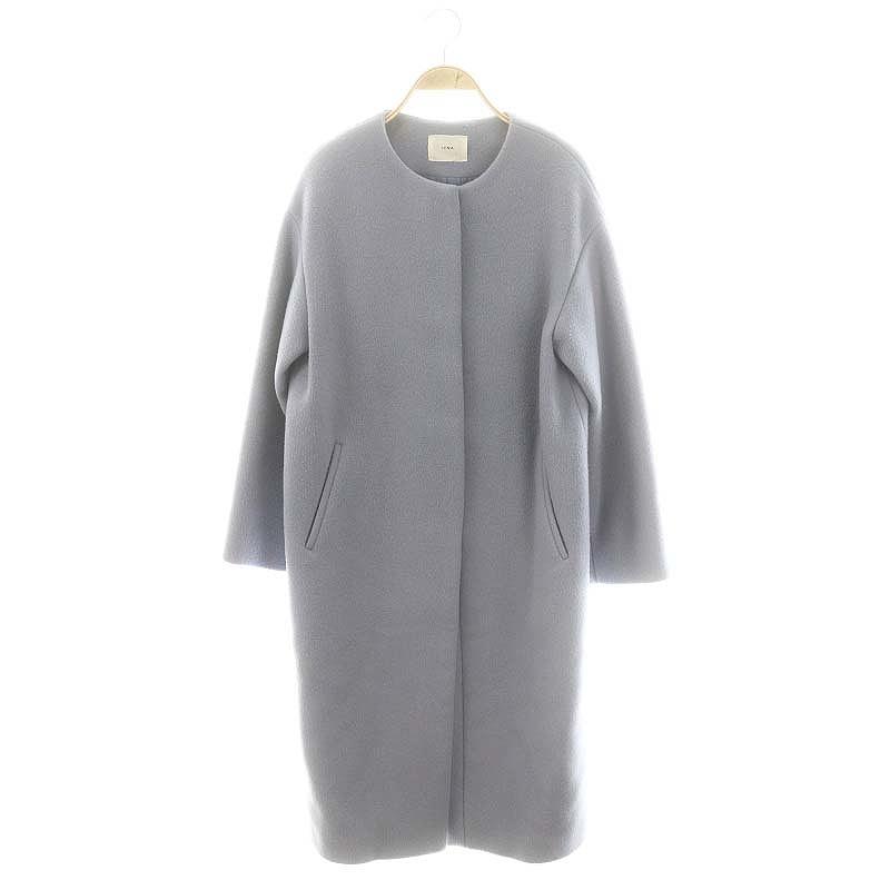 イエナウールコートノーカラーダブル