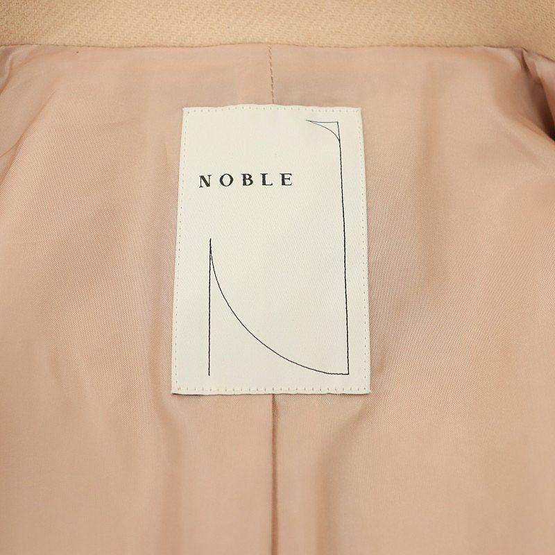 ノーブル NOBLE チェスターコート アウター ロング 40 ベージュ /HK