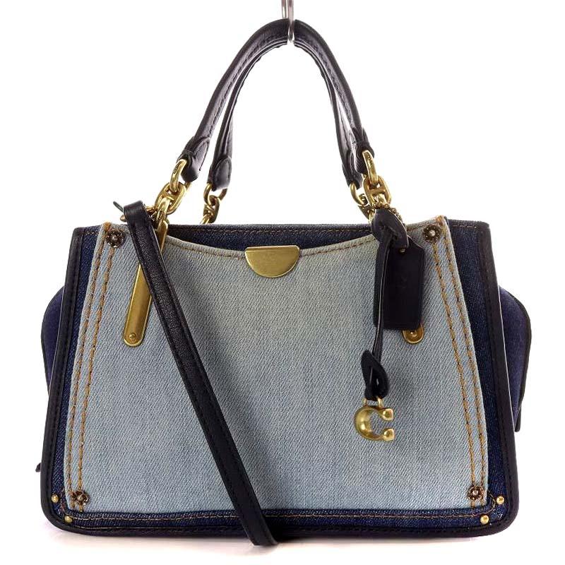 COACH（コーチ） ドリーマー21 カラーブロック ハンドバッグ