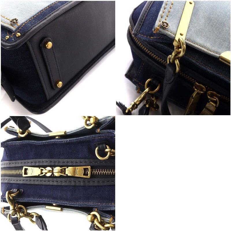 COACH（コーチ） ドリーマー21 カラーブロック ハンドバッグ