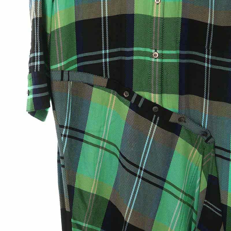 ルフィル　グリーン　ワンピース　サイズF ルフィル グリーン ワンピース サイズF