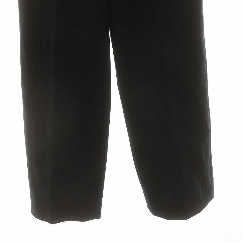 ドゥロワー 新品　ウールツイルワイドパンツ　 Drawer ドゥロワー Drawer 23AW WINTER2 ウールツイルパンツ ワイド 38 紺