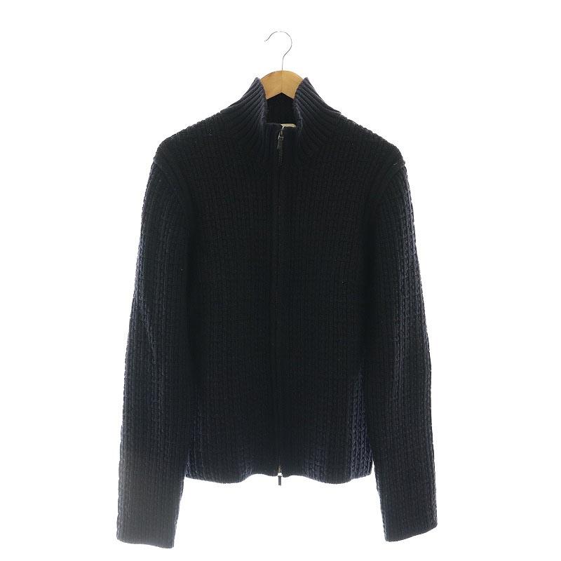 クルチアーニ cruciani ウール ニットジャケット ドライバーズニット  