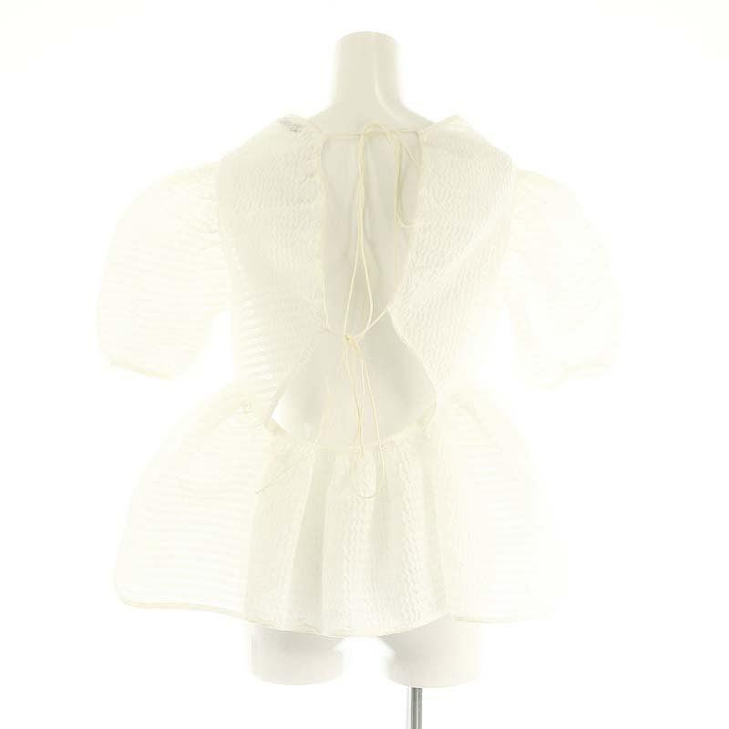セシリーバンセン Cecilie Bahnsen KASTANJE BLOUSE バック セシリーバンセン Cecilie Bahnsen KASTANJE BLOUSE バック