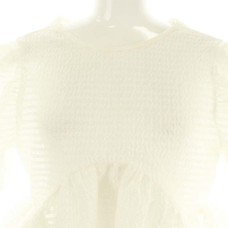 セシリーバンセン Cecilie Bahnsen KASTANJE BLOUSE バック セシリーバンセン Cecilie Bahnsen KASTANJE BLOUSE バック