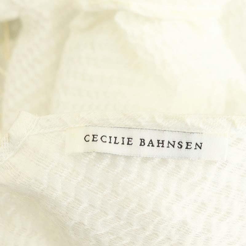 セシリーバンセン Cecilie Bahnsen KASTANJE BLOUSE バック セシリーバンセン Cecilie Bahnsen KASTANJE BLOUSE バック