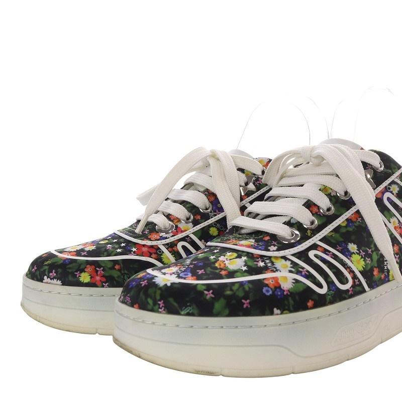 ジミーチュウ JIMMY CHOO ハワイ HAWAII スニーカー ローカット 花柄 