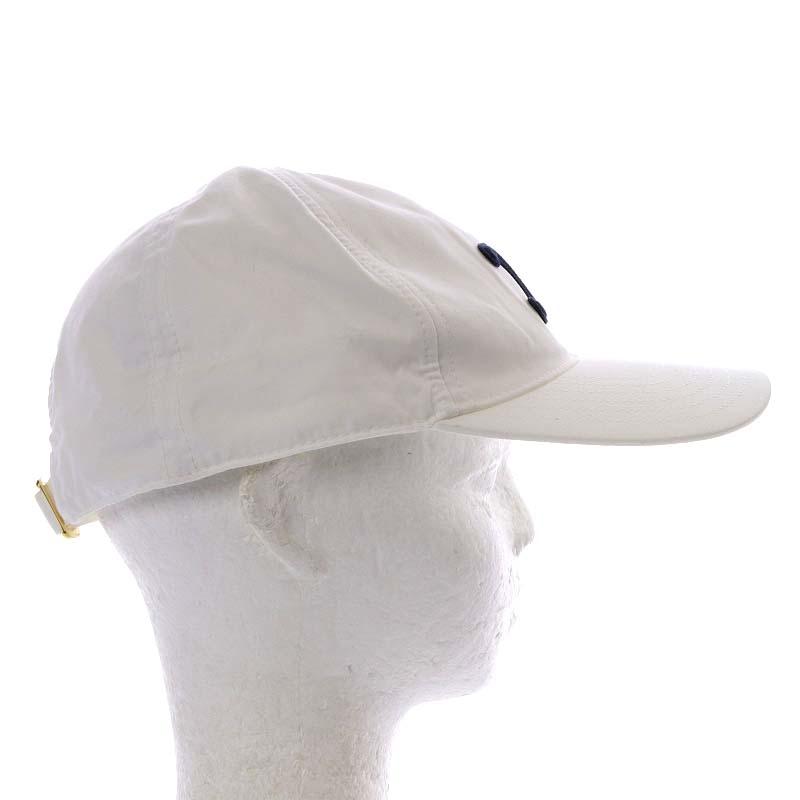 本物　セリーヌ　トリオンフ　白　ベースボール　キャップ　帽子　ハット 人気商品♡】CELINE トリオンフ ベースボールキャップ (CELINE