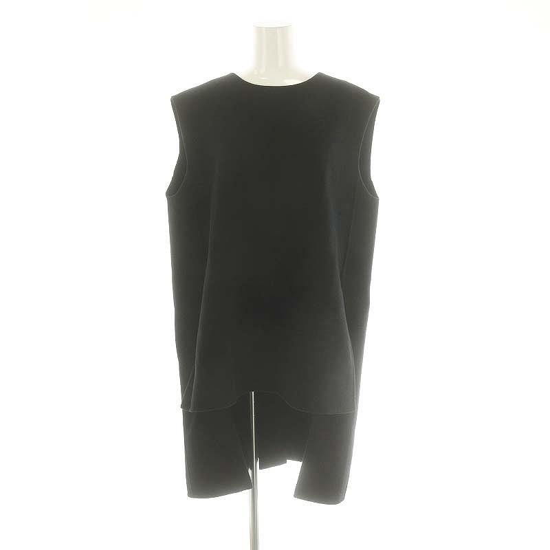 ル フィル LE PHIL 22AW ライトリバーブラウス ジレ ノースリーブ F 黒 
