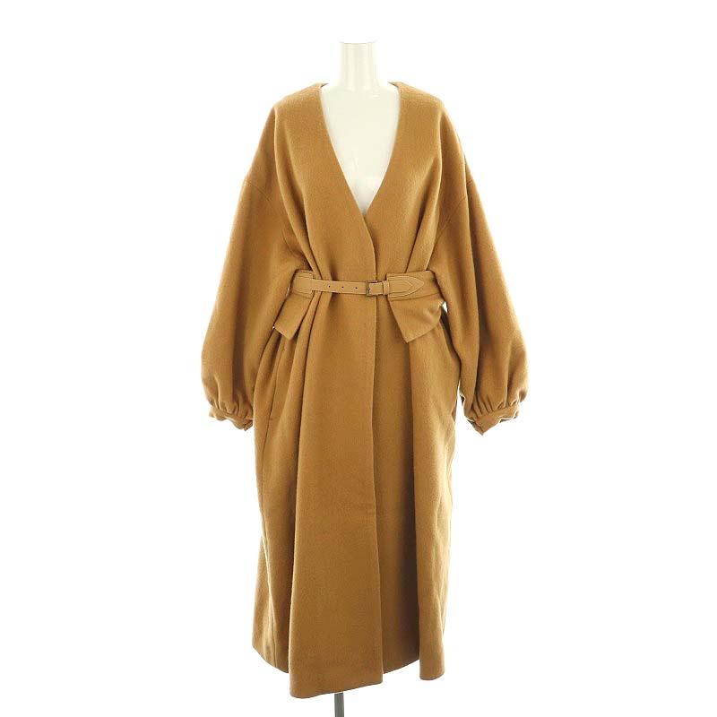 アメリヴィンテージ 2WAY NO COLLAR BELT COAT ノーカラーコート