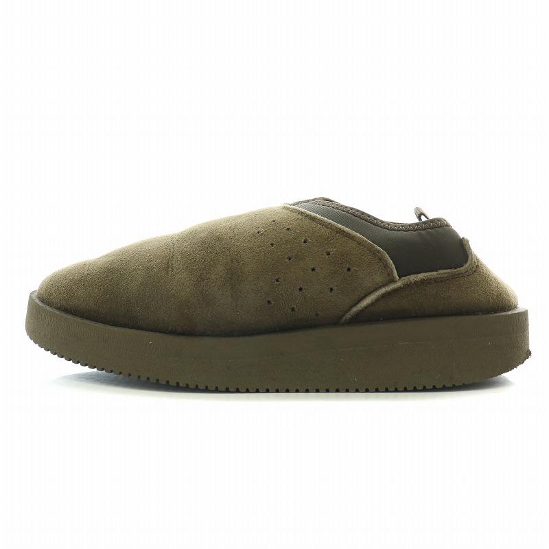 1380　スイコック　ムートンサボ　カーキ　23　新品未使用 中古・古着通販】suicoke (スイコック) ムートンサボスリッポン