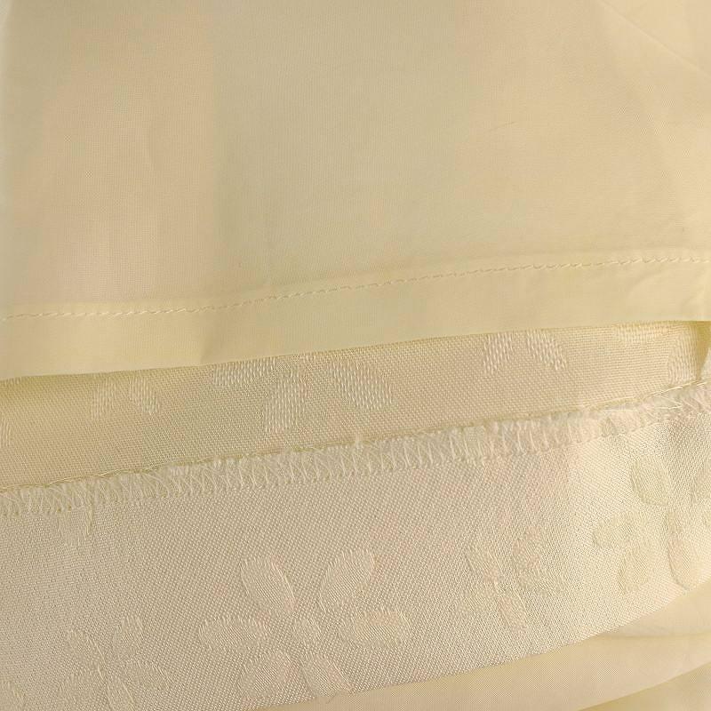 エムズグレイシー M'S GRACY リボン 花柄 半袖 ジャガード ワンピース