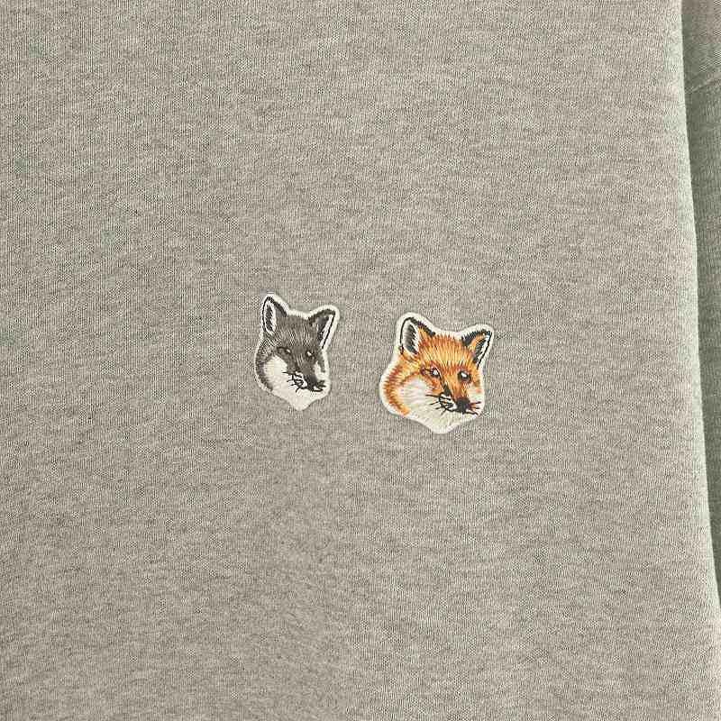 未使用品 メゾンキツネ MAISON KITSUNE ダブルフォックスフェイス 