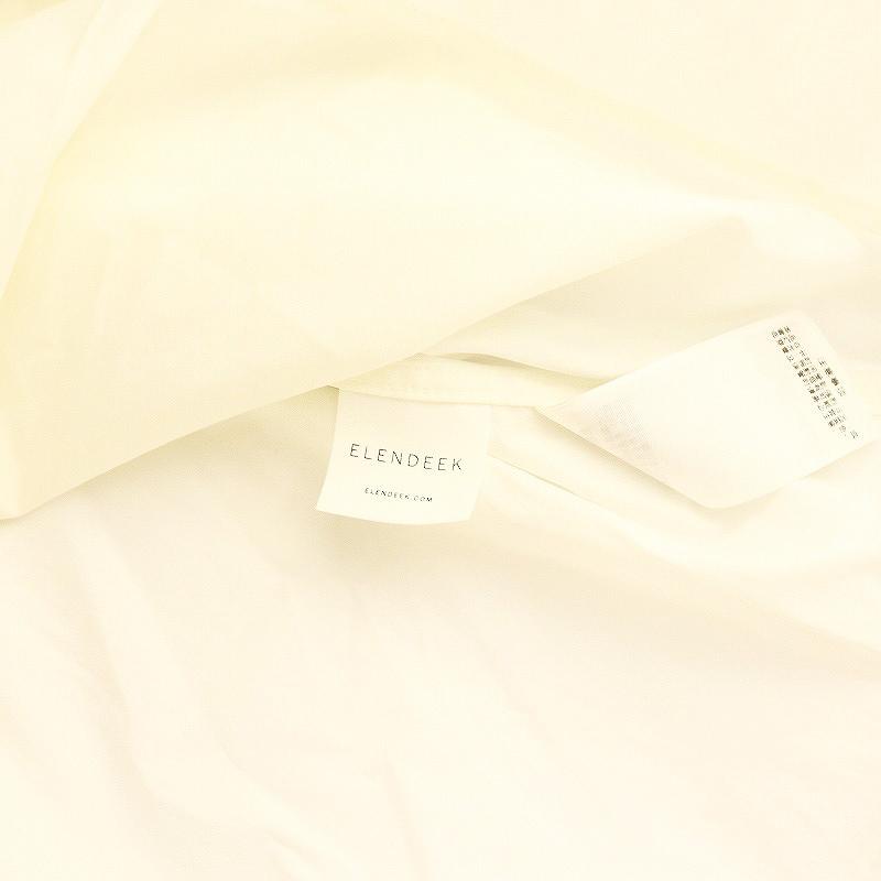 エレンディーク ASYMMETRY FLARE NECK BL ブラウス プルオーバー 半袖
