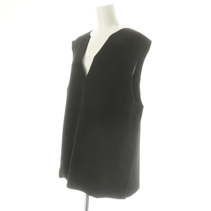 メゾンドドルチェ maison de Dolce. 24AW ボタンベスト ノースリーブ F