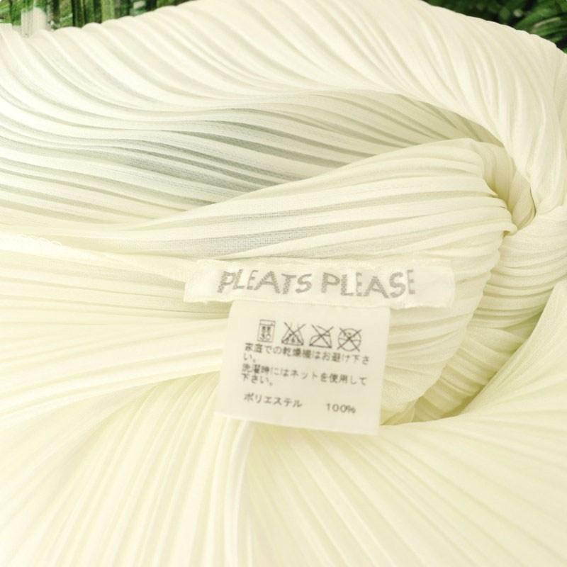 プリーツプリーズ PLEATS PLEASE イッセイミヤケ 花柄転写プリント 