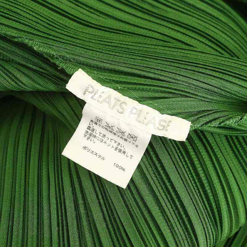 美品 プリーツプリーズ ワンピース 大きいサイズ ロング丈 サイズ5 カーキ