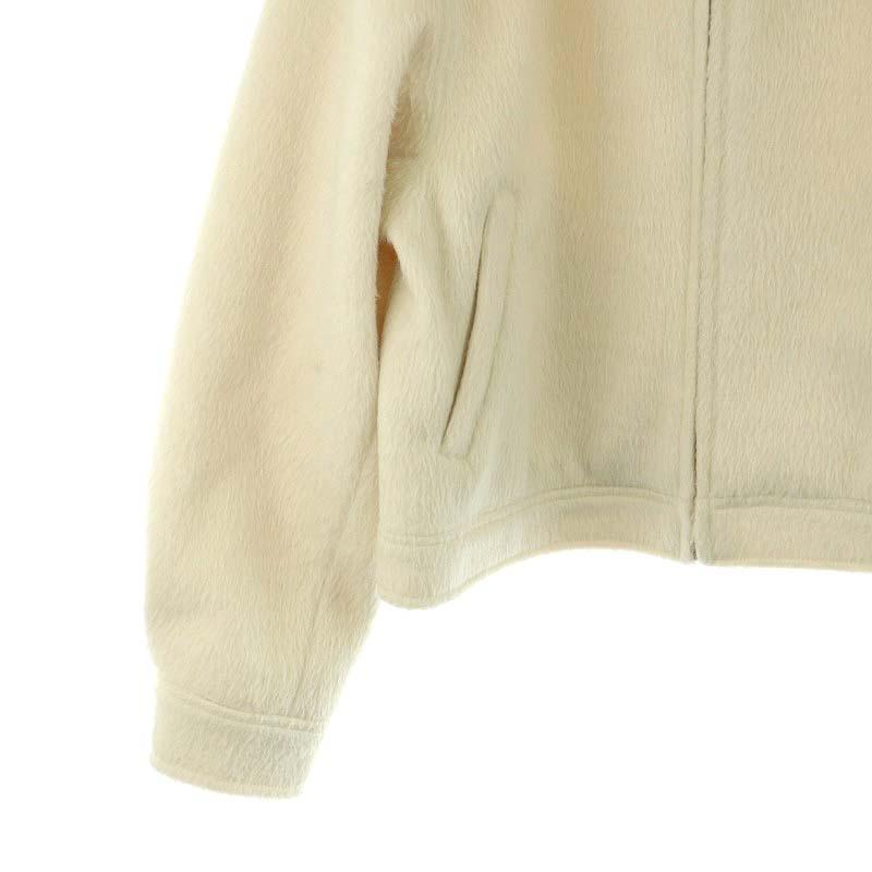 epine é shaggy blouson エピヌ ホワイト 白 epine é shaggy blouson エピヌ ホワイト 白