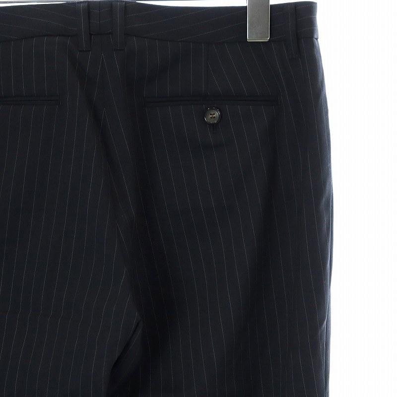 UNTITLED（アンタイトル） ストライプストレートパンツ スラックス 2 M