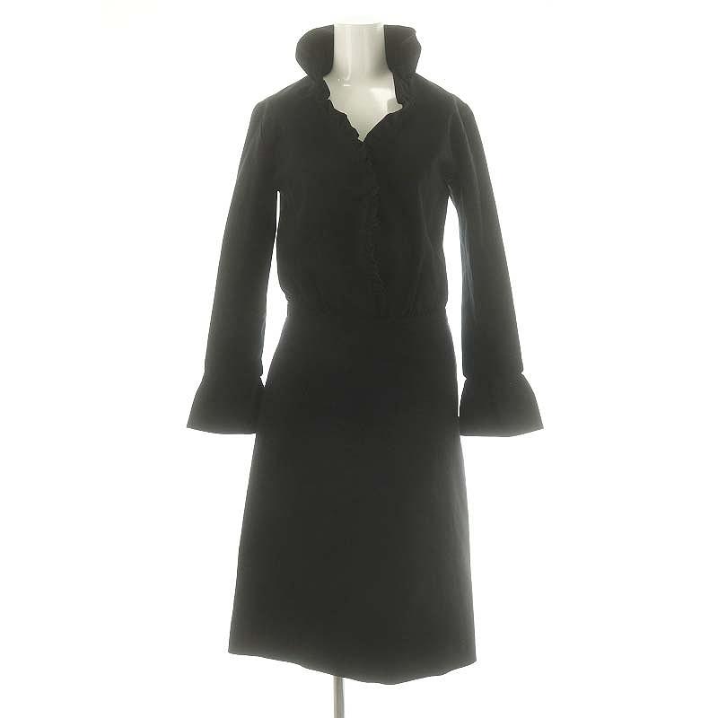 エポカザショップ EPOCA THE SHOP ベルスリーブ フリルカラーシャツ  