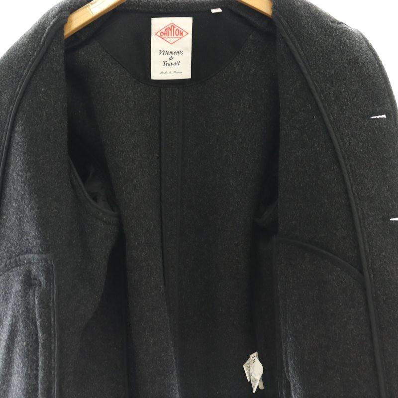 ダントン DANTON ウールパイルラウンドカラージャケット WOOL PILE