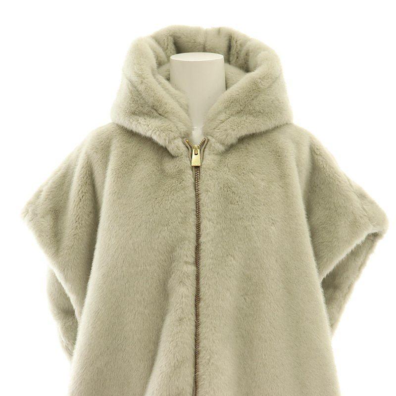 カレンソロジー Curensology 24AW ミンクライクファーベスト フード  